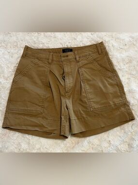 Banana Republic Olive/Tan Utility Shorts